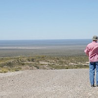 Dr. David Terry, PhD looking towards Anit